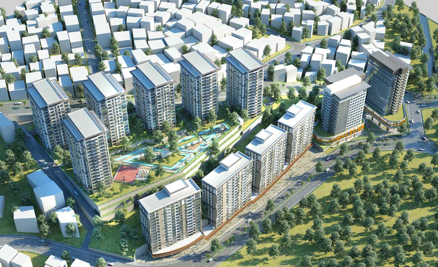 Condominium in Alibeykoy, Istanbul 11406648