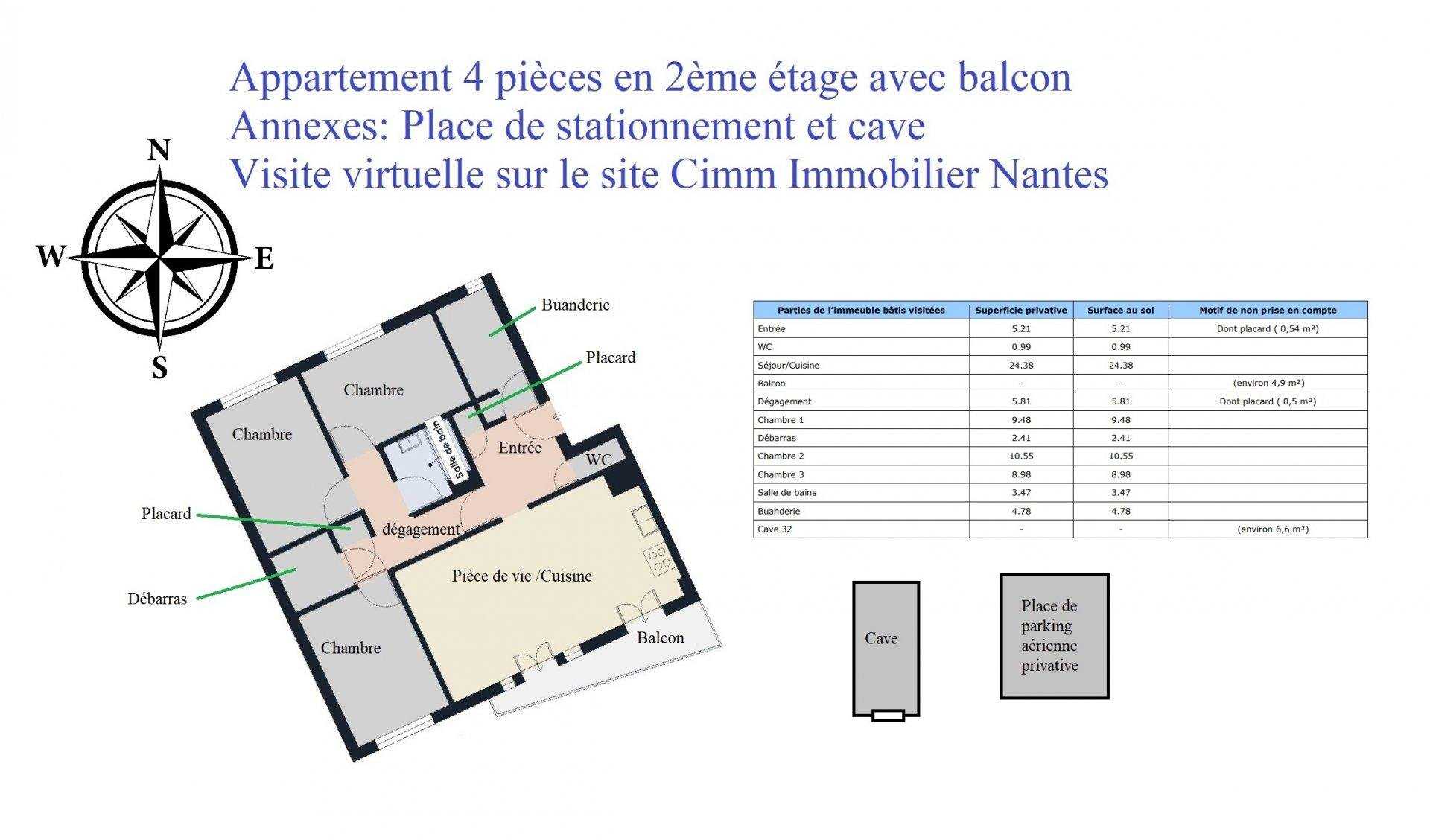 Kondominium dalam Reze, Membayar de la Loire 11503077