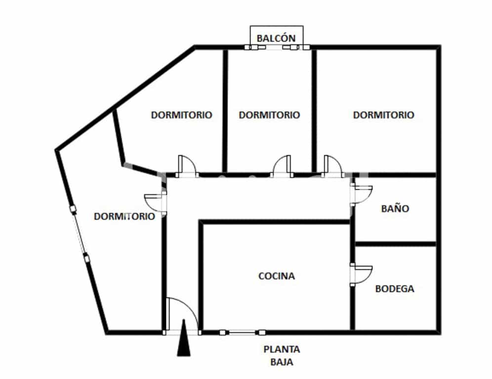 Dom w Gallipienzo Antiguo, Navarra 11521565