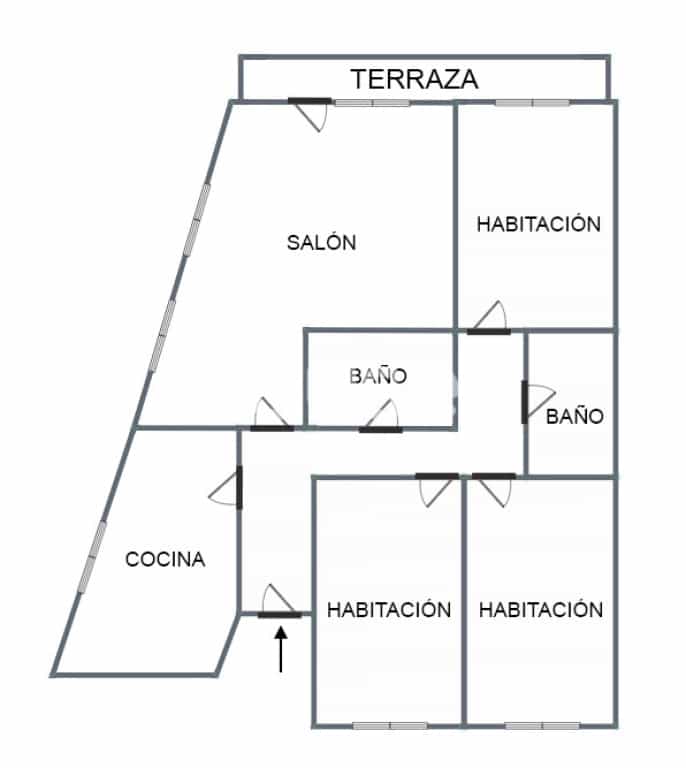 公寓 在 Mieres, Principado de Asturias 11521779