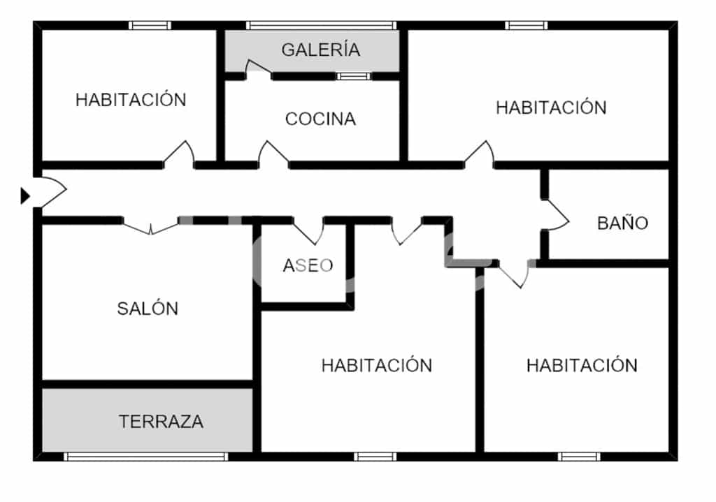 公寓 在 Valladolid, Castilla y León 11522299