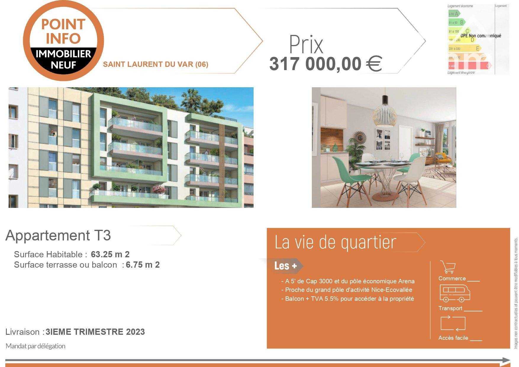 Condomínio no Saint-Laurent-du-Var, Provença-Alpes-Costa Azul 11546651