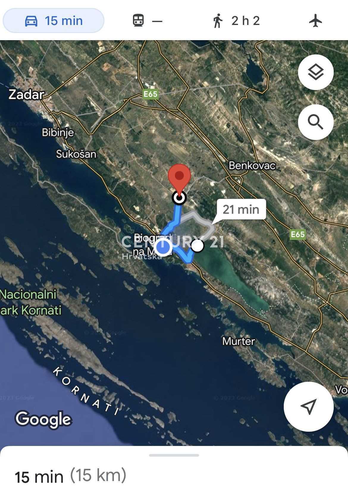 土地 在 Polača, Zadar County 11613978