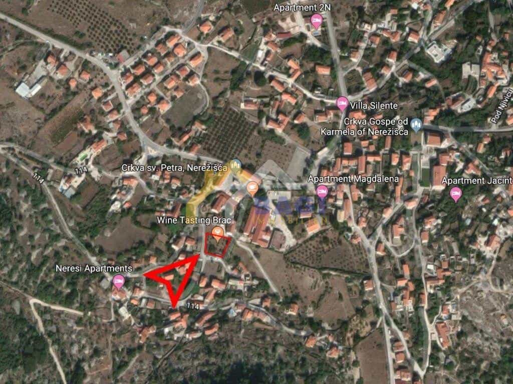 土地 在 Nerežišća, Split-Dalmatia County 11615664