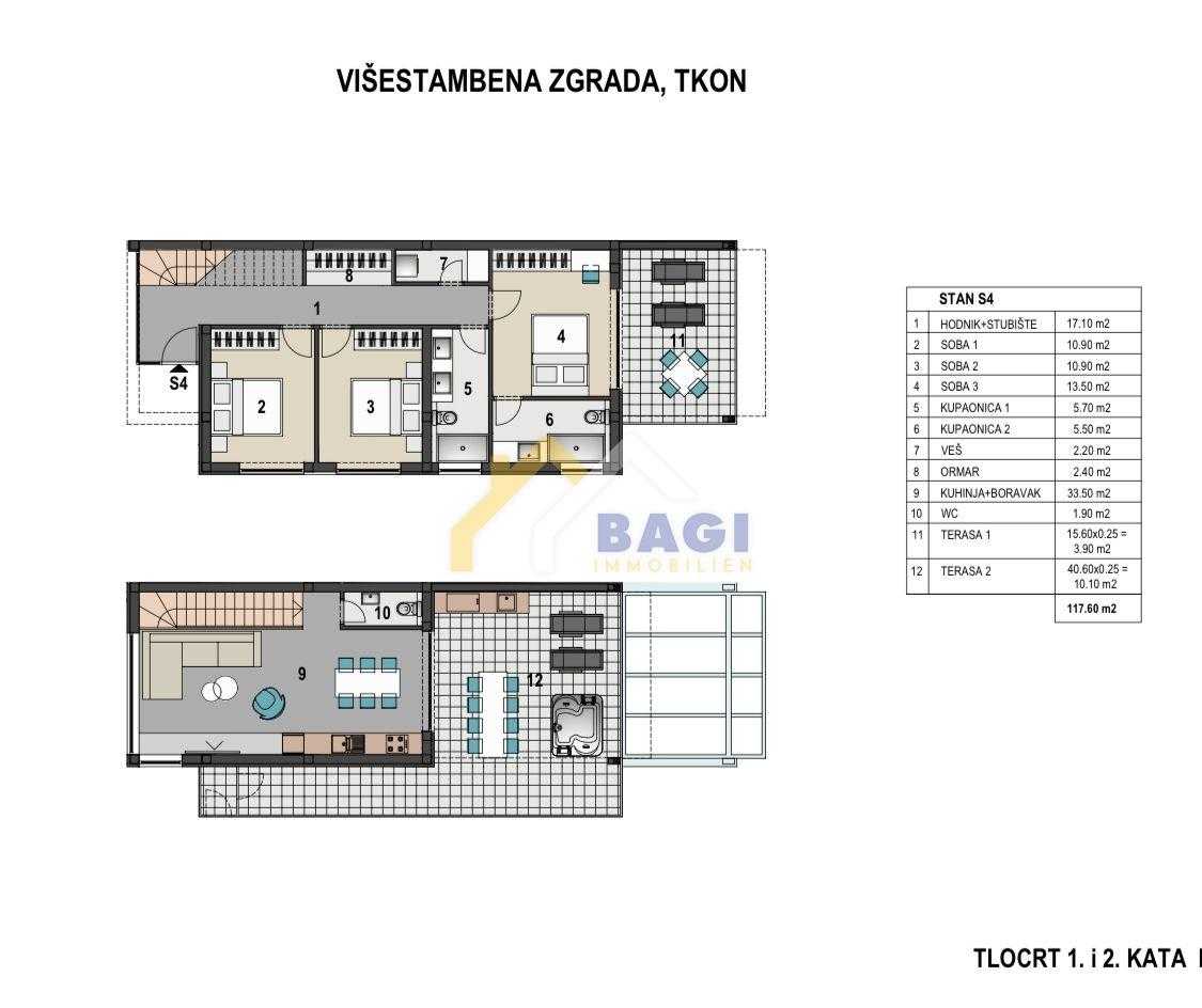 Condominium in Tkon, Zadarska županija 11615674