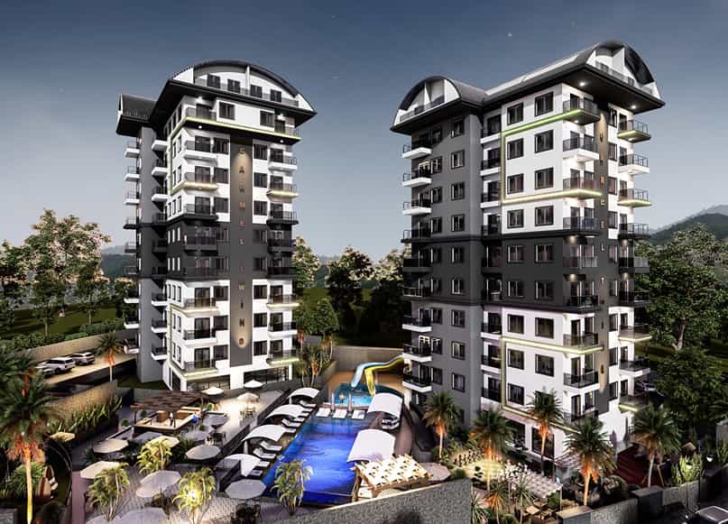 Condominium dans Konakli, Antalya 11620833