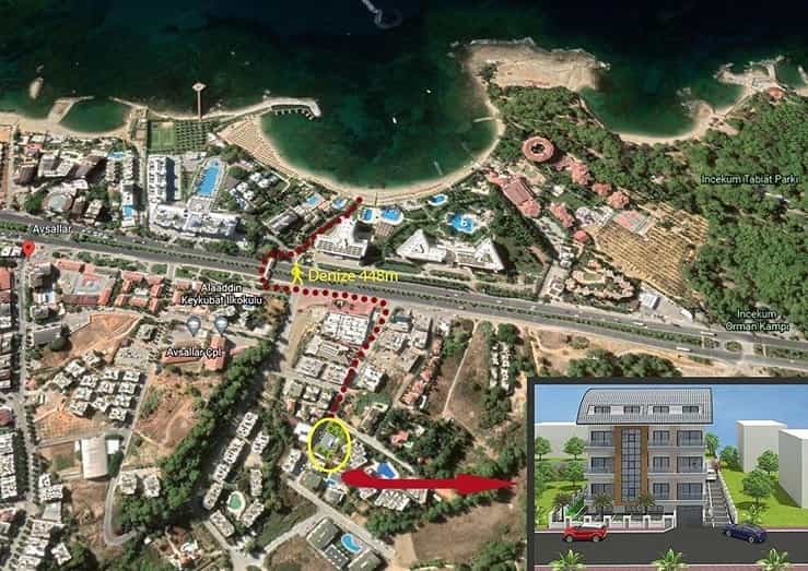 Condominium in Avsallar, Antalya 11620835