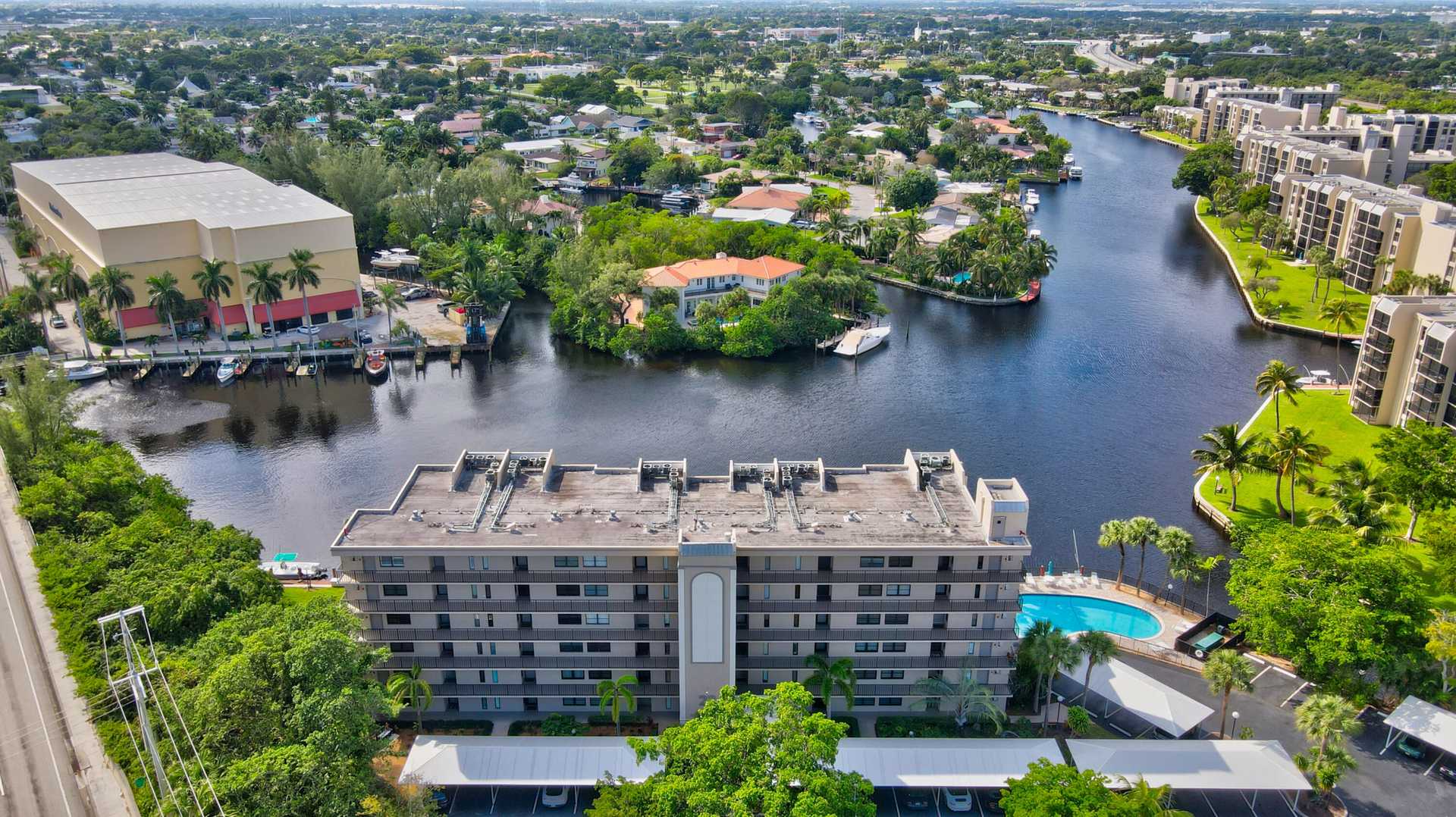 Condominium in Kleine haven aan de Hillsboro, Florida 11625833