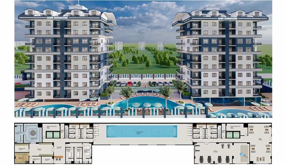 Condominium in Konakli, Antalya 11631057