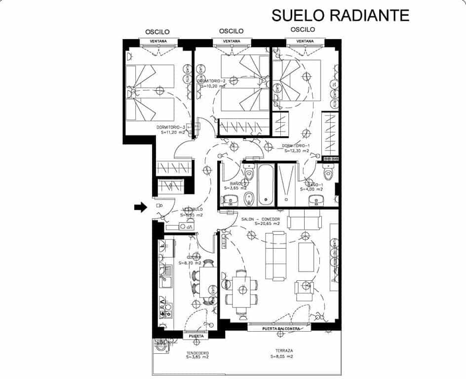 Condominium in Móstoles, Comunidad de Madrid 11646249