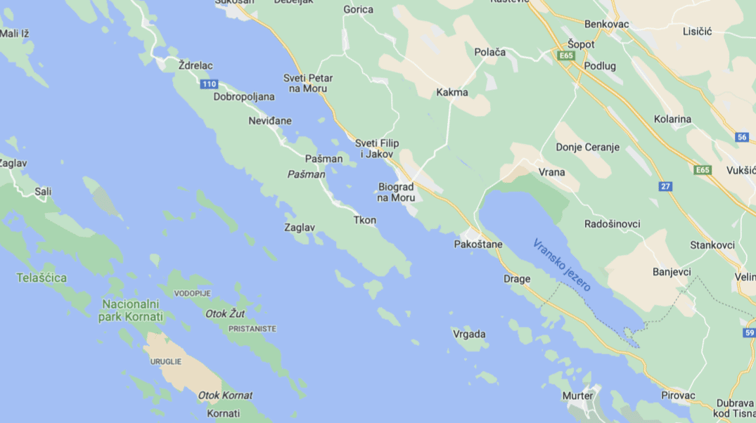 Tanah di Neviđane, Zadar County 11683617