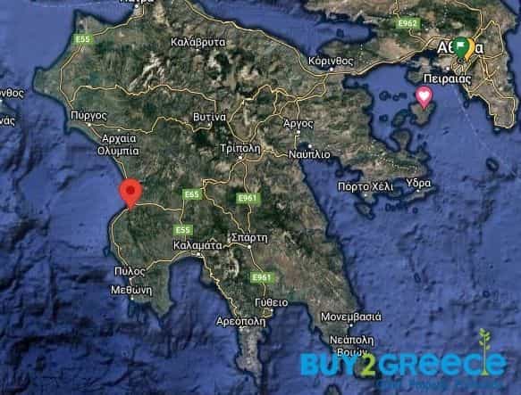 土地 在 布莱梅尼亚诺伊, 伯罗奔尼撒半岛 11739390