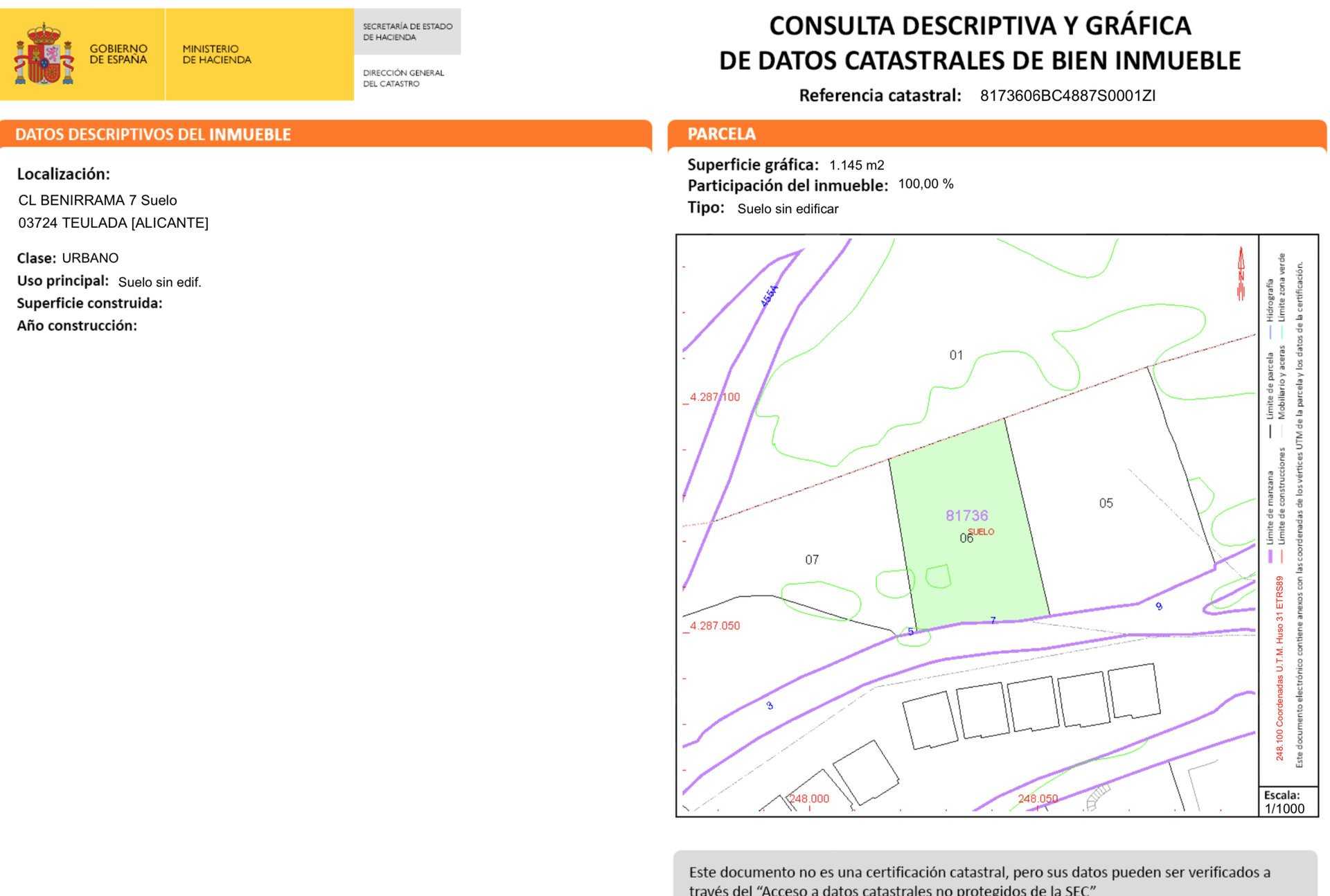Kondominium dalam Teulada, Valencia 11856610
