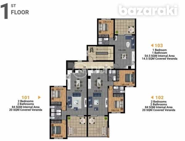 Condominium in Parekklisia, Larnaka 11929082