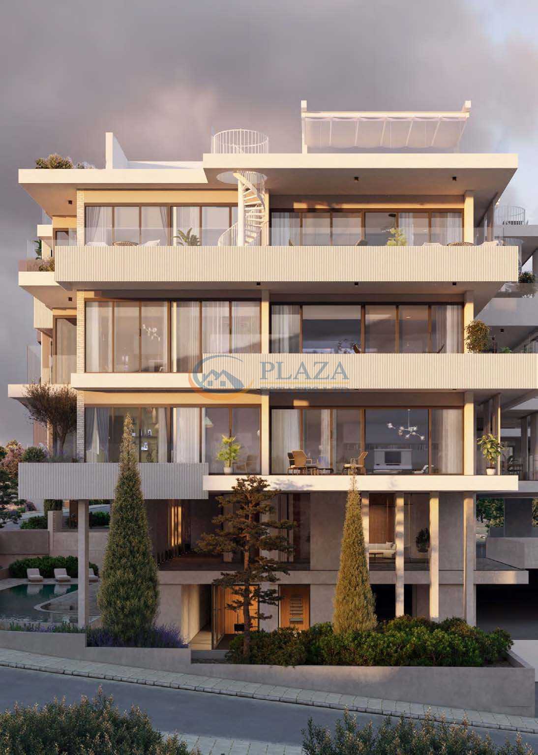 Condominium dans Mesa Geitonia, Limassol 11950244