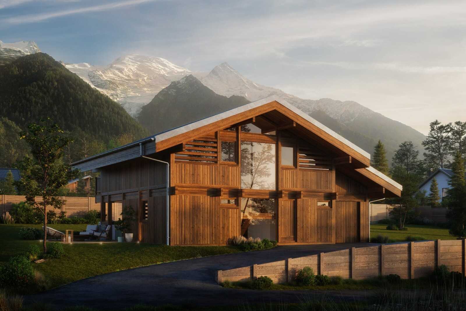 Dom w Chamonix-Mont-Blanc, Owernia-Rodan-Alpy 11962705
