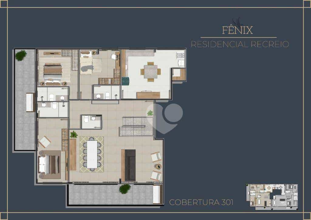 Condominium dans Récréio dos Bandeirantes, Rio de Janeiro 12000948