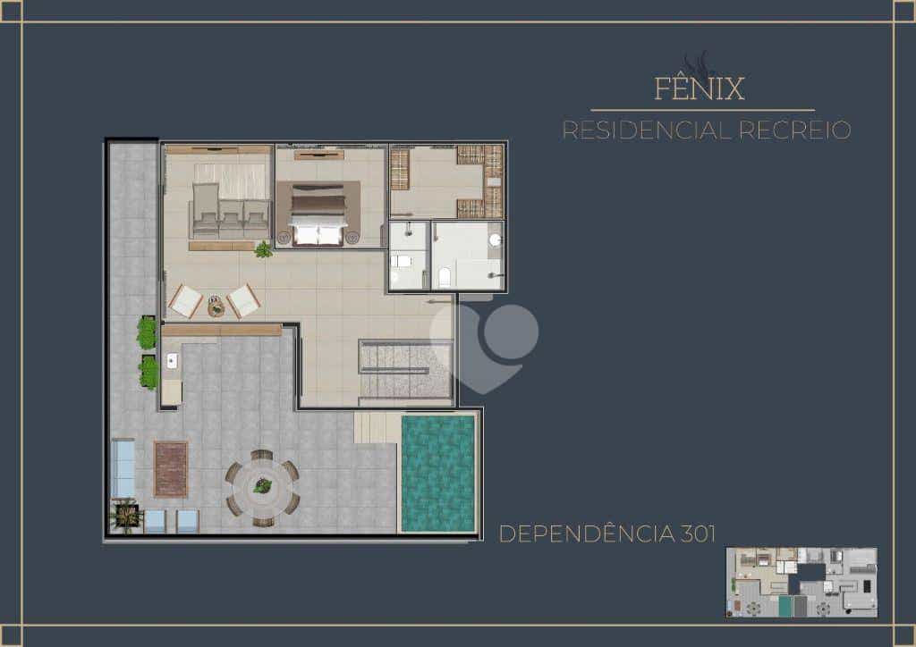 Condominium dans Récréio dos Bandeirantes, Rio de Janeiro 12000948
