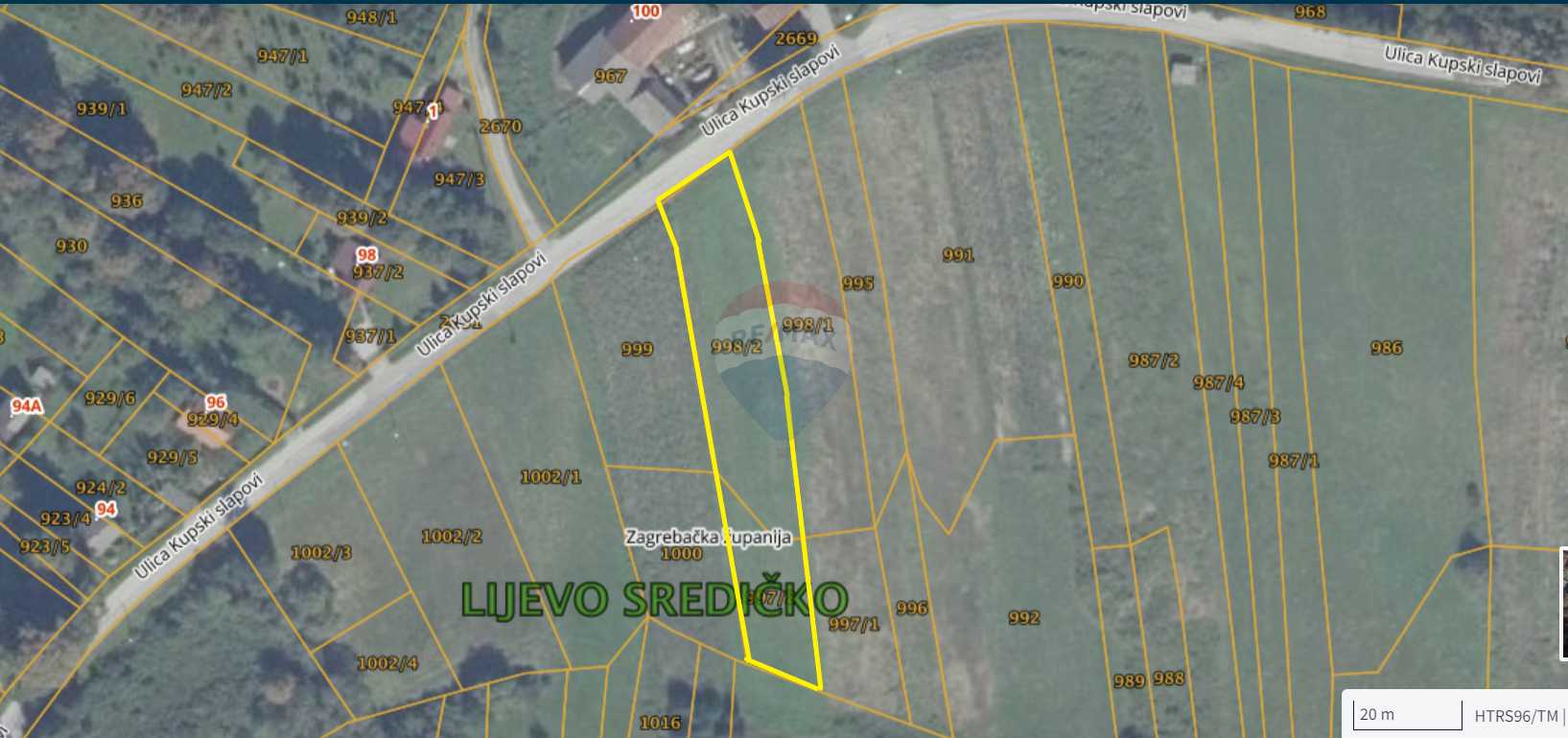 Land in Lijevo Sredicko, Zagrebacka Zupanija 12032198