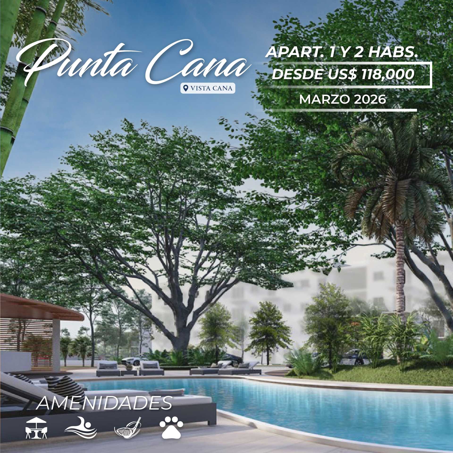 公寓 在 Punta Cana, La Altagracia 12039894
