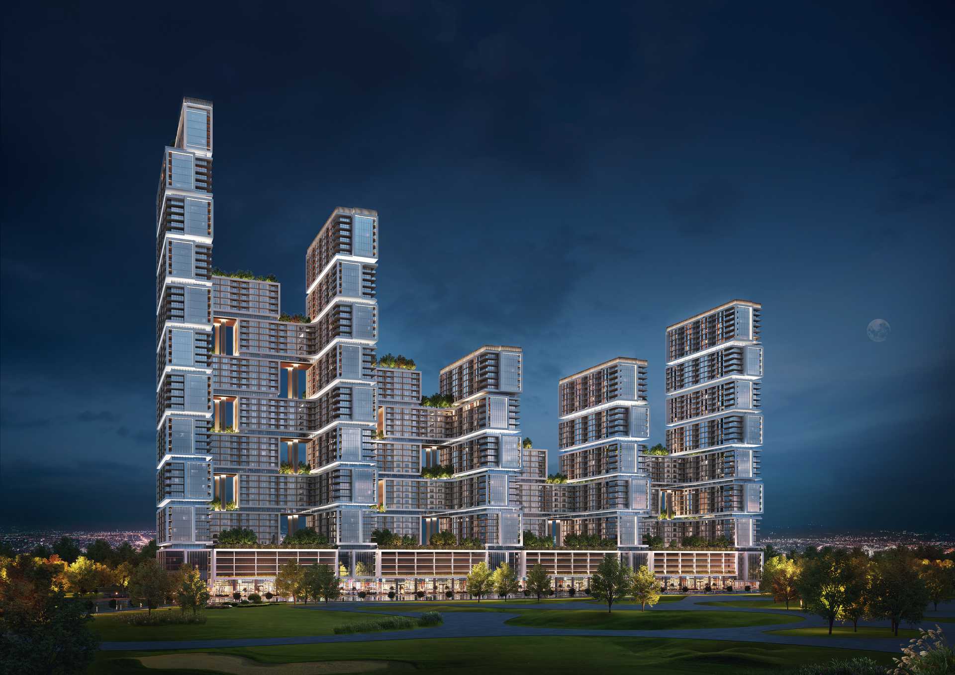 Meerdere appartementen in Dubai, Dubayy 12069844