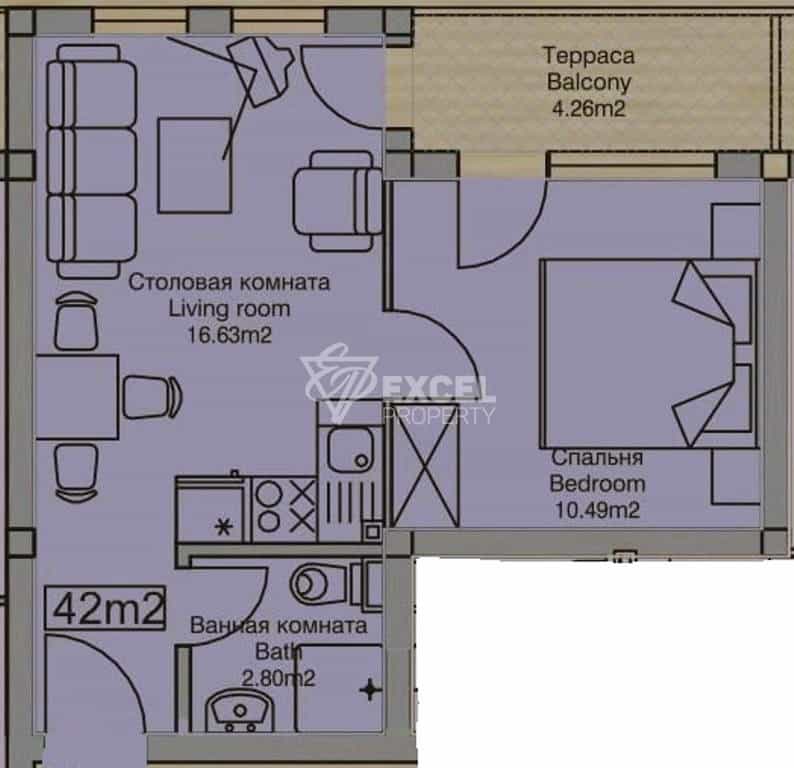 公寓 在 布爾加斯, 布爾加斯 12121761