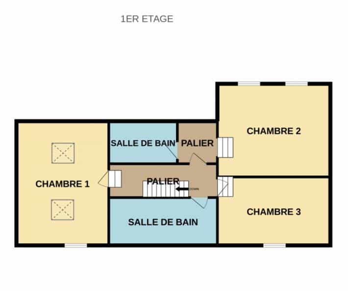 Rumah di Champagne-Mouton, Nouvelle-Aquitaine 12152328