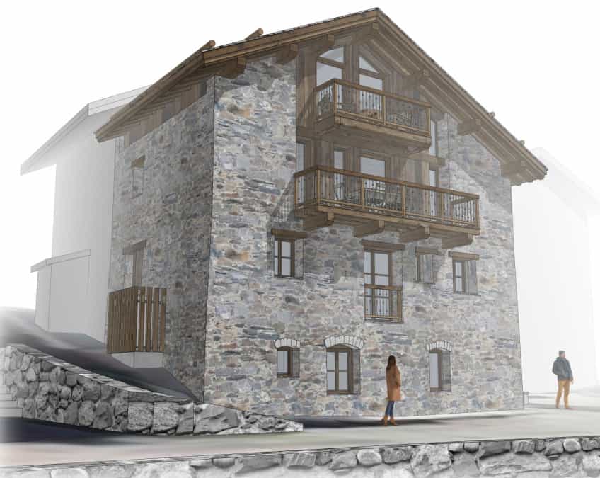 Dom w Saint-Martin-de-Belleville, Owernia-Rodan-Alpy 12171948