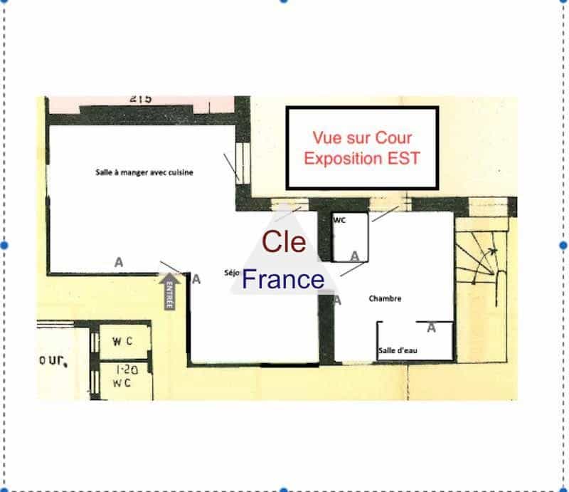 rumah dalam Paris, Ile-de-France 12257172