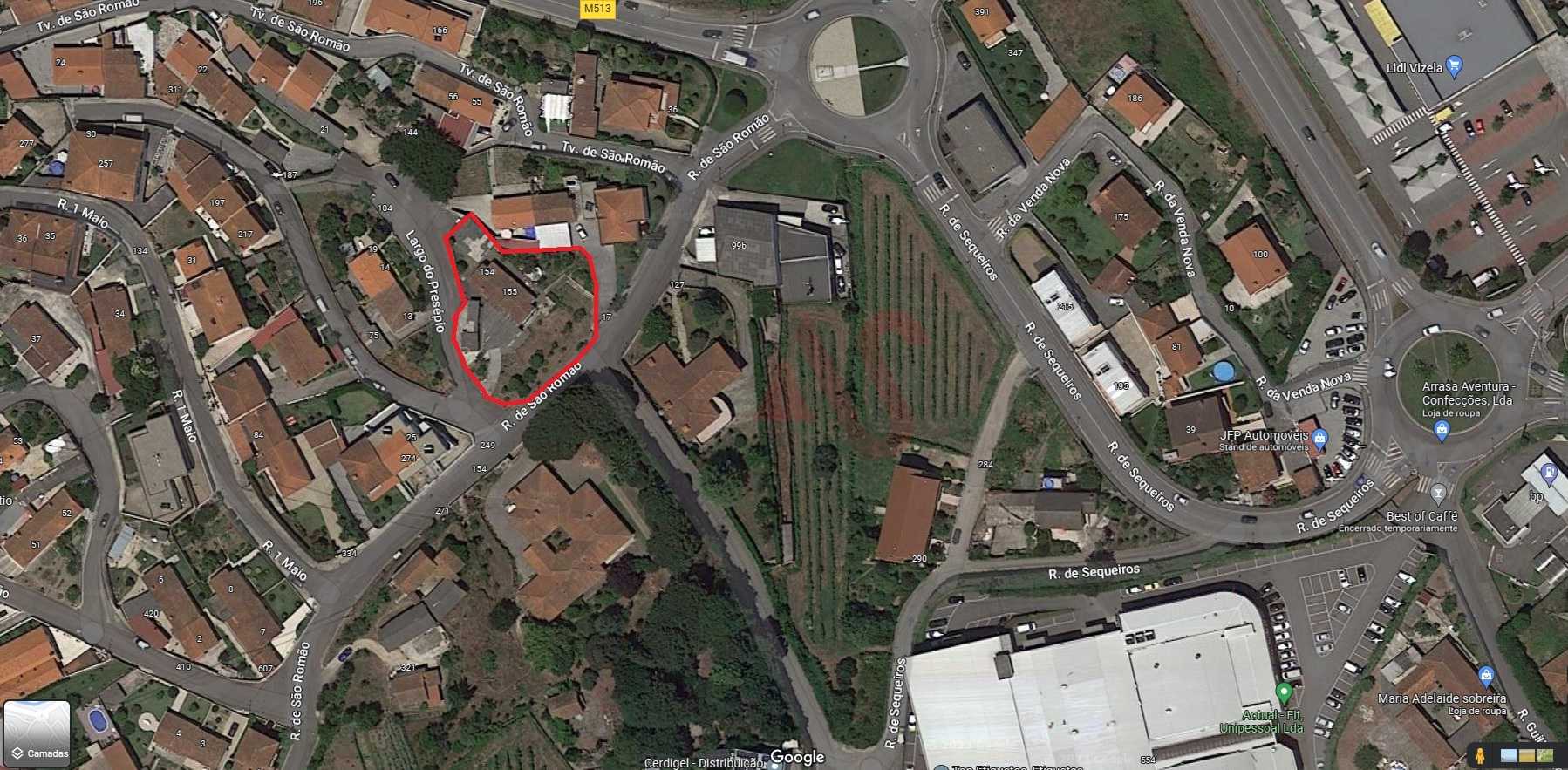 Condomínio no São João de Caldas de Vizela, Braga 12277631