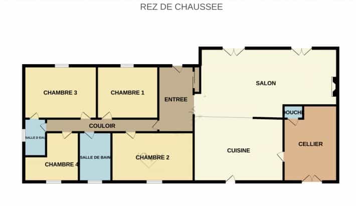 Rumah di Vieux-Ruffec, Nouvelle-Aquitaine 12283804