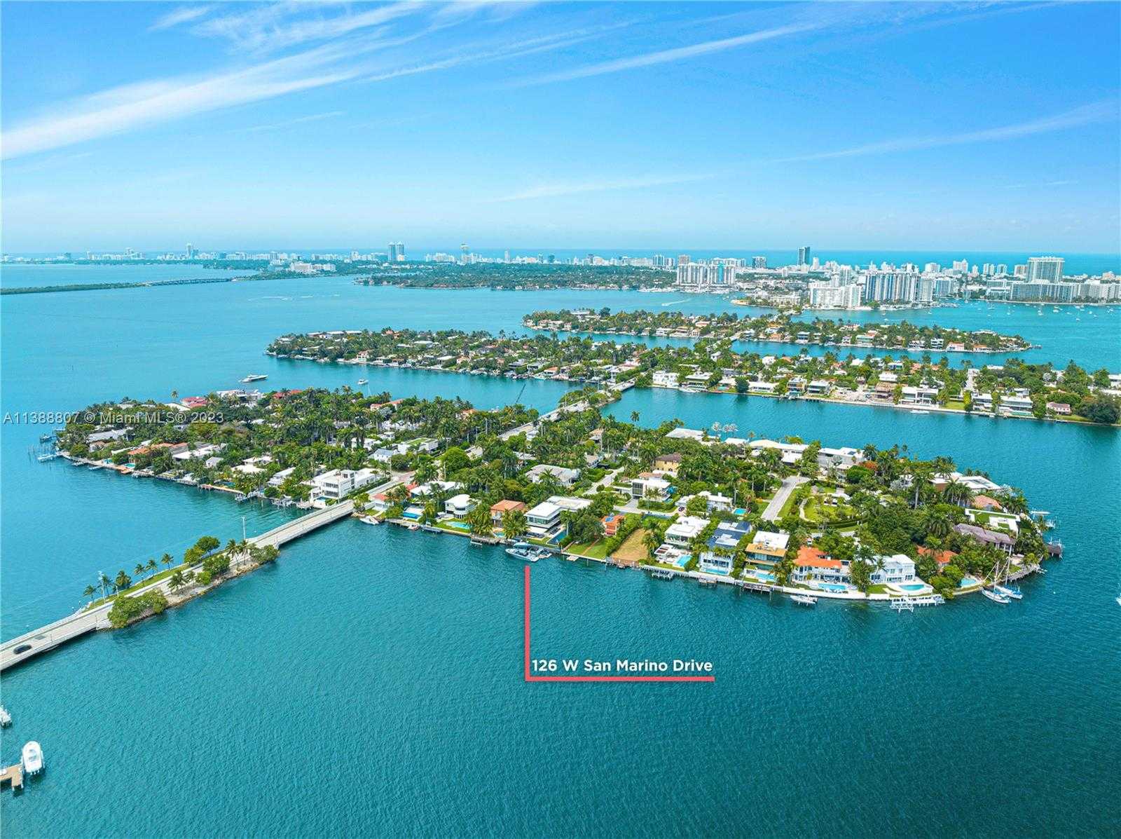 房子 在 Miami Beach, Florida 12307872