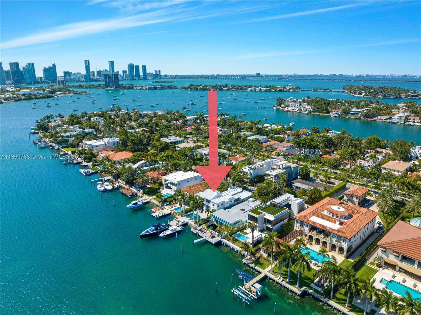 σπίτι σε Miami Beach, Florida 12308005