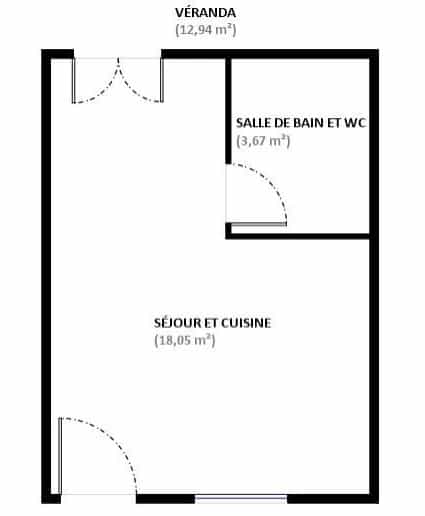 Kondominium dalam Sospel, Provence-Alpes-Côte d'Azur 12366464