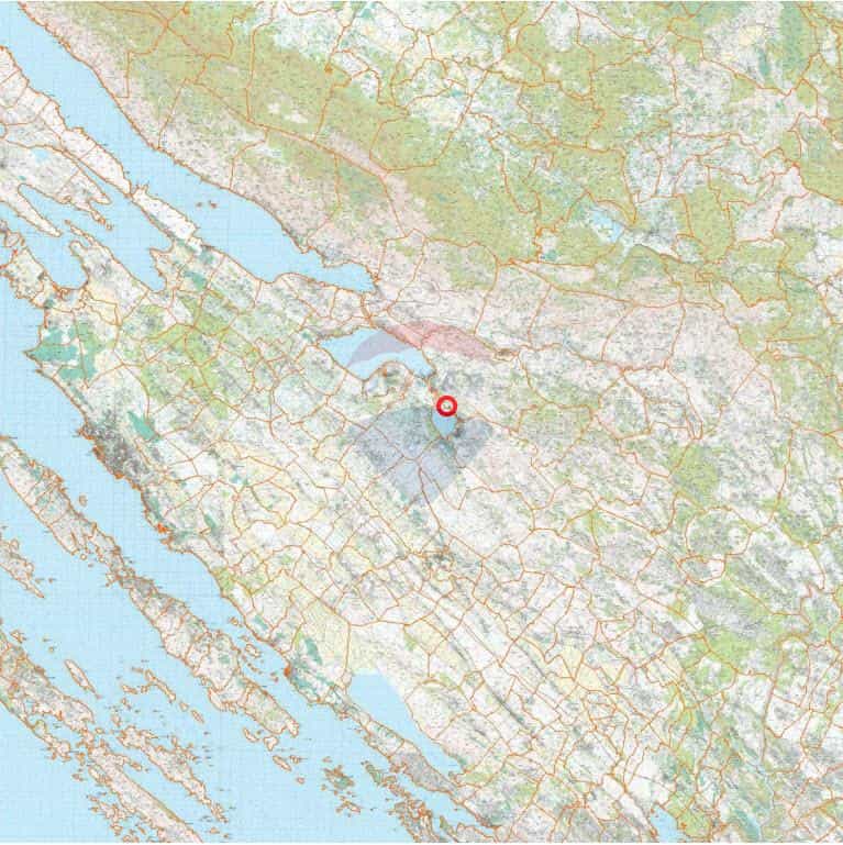 Земельные участки в Kruševo, Zadarska županija 12390397
