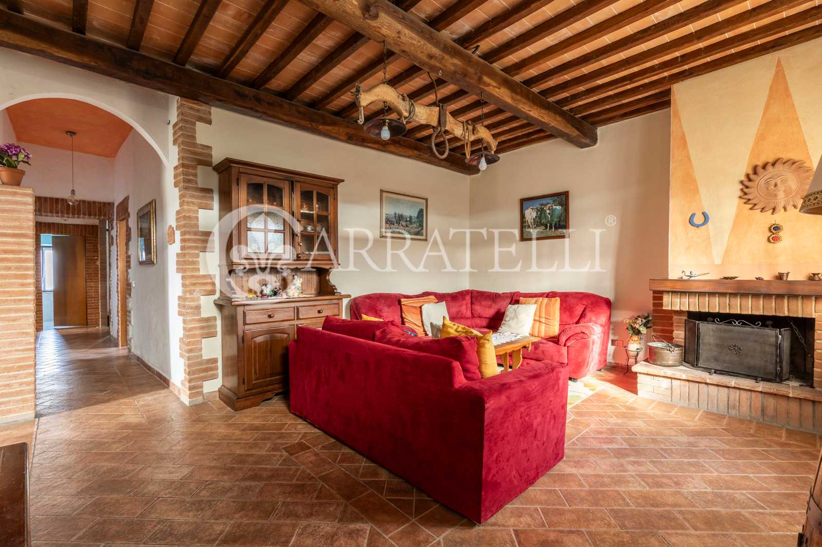 Rumah di Casole d'Elsa, Tuscany 12393852