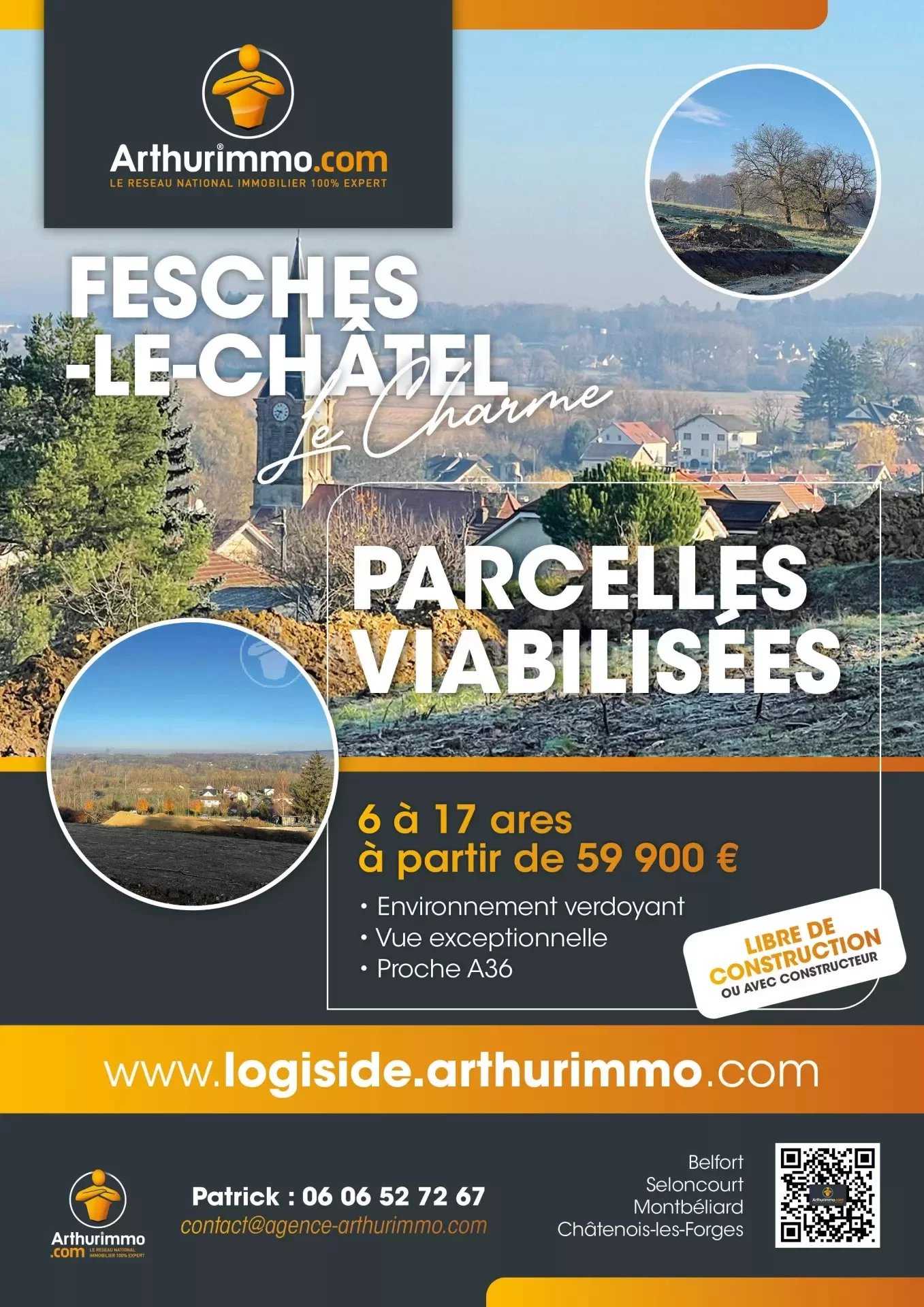 Land im Fesches-le-Châtel, Doubs 12400160
