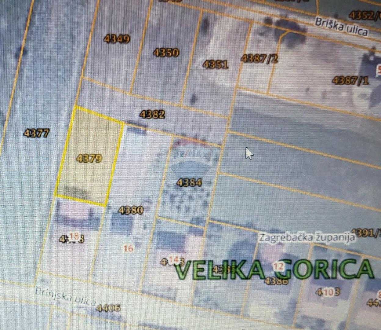 土地 在 Velika Gorica, Zagrebačka županija 12478366
