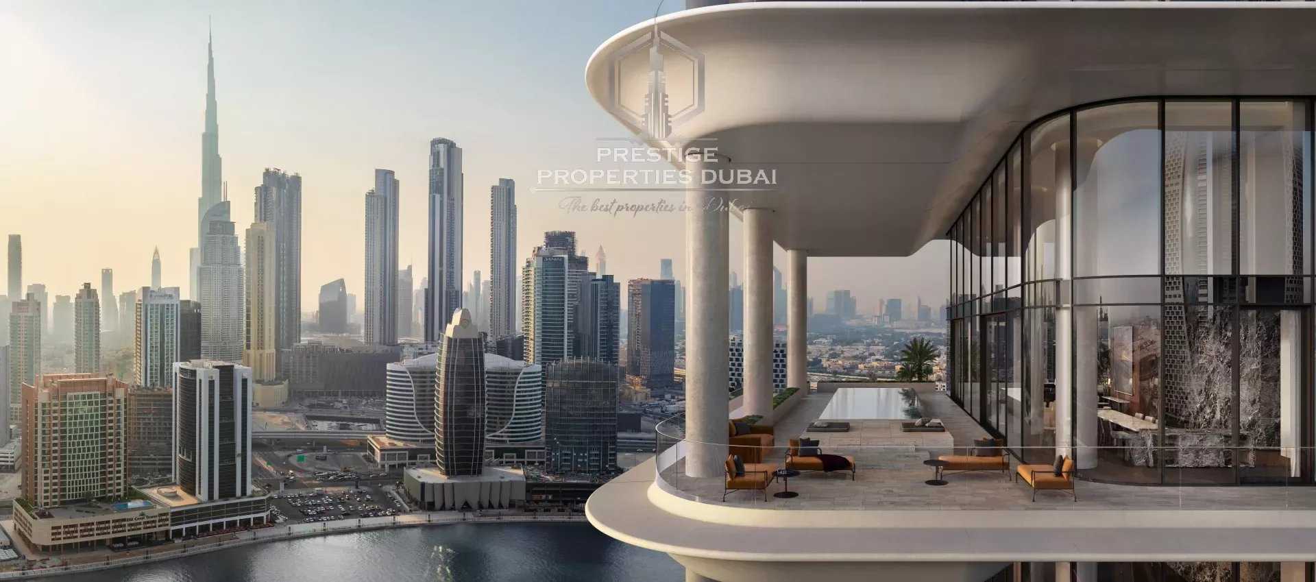 Residentieel in Business Bay, Dubai 12548747