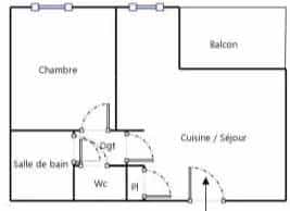 Condominium in Villeurbanne, Auvergne-Rhone-Alpes 12556696
