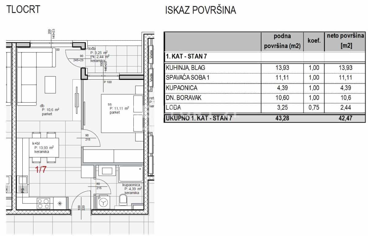 Condomínio no Zadar, Zadar County 12575810