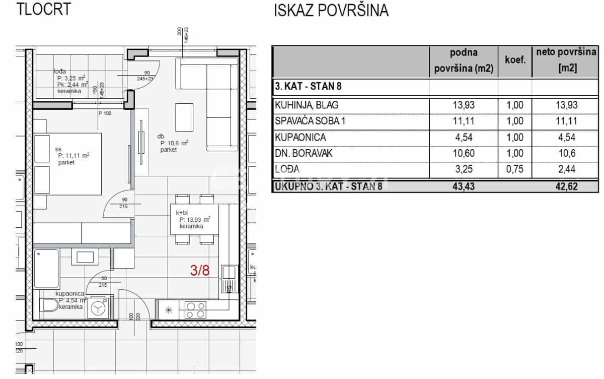 Kondominium di Zadar, Zadar County 12575816