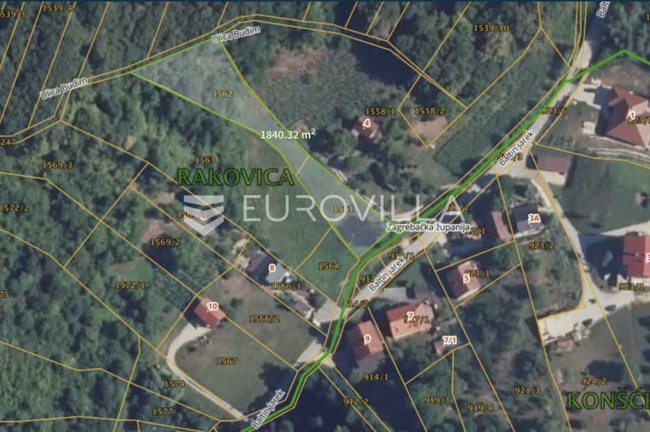 土地 在 Velika Rakovica, Zagrebacka Zupanija 12607633