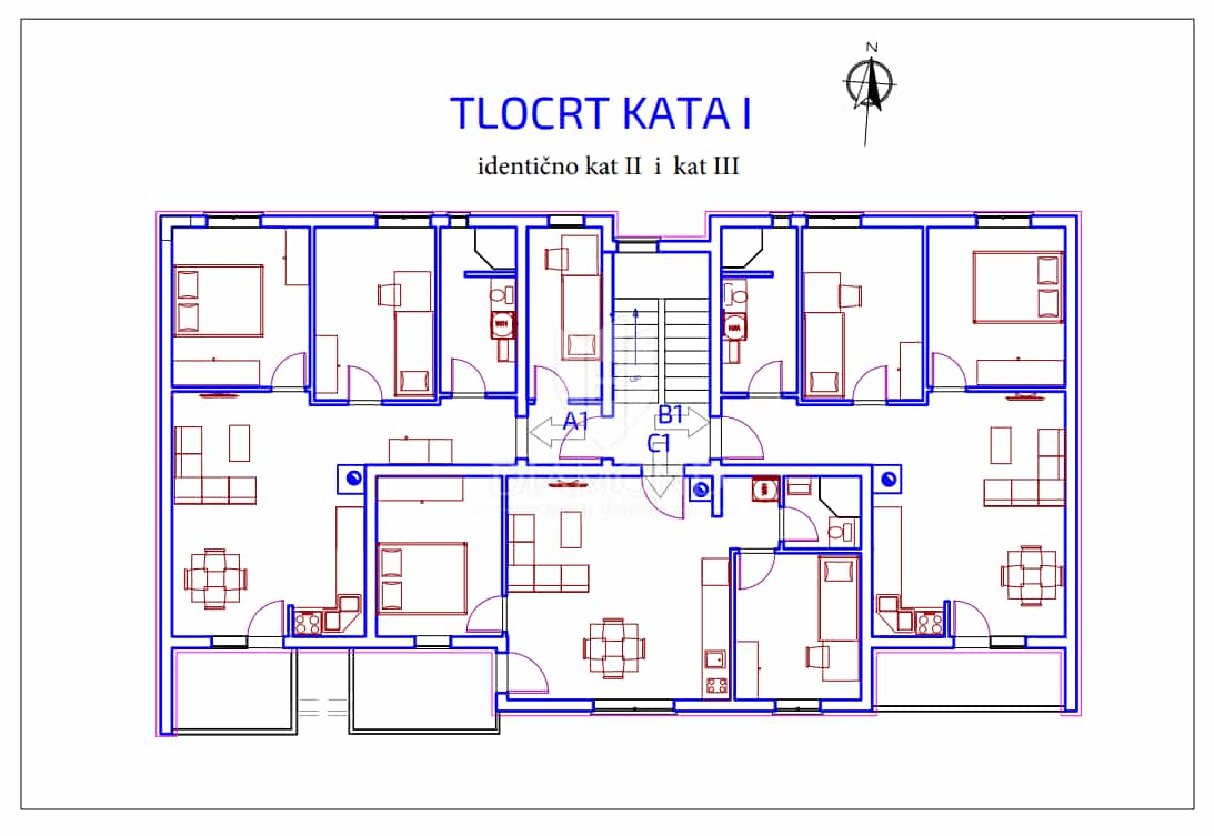 Condominium in Pula, Istarska Zupanija 12613771
