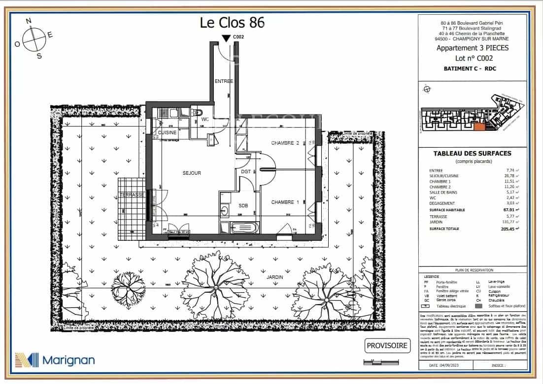 Eigentumswohnung im Champigny-sur-Marne, Ile-de-France 12633742