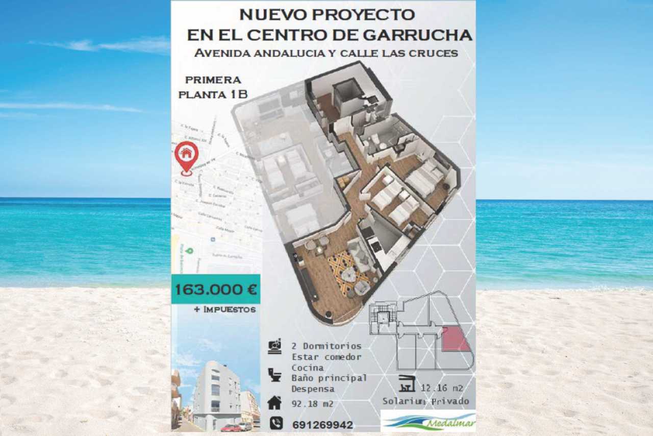 Eigentumswohnung im Garrucha, Andalusien 12668265