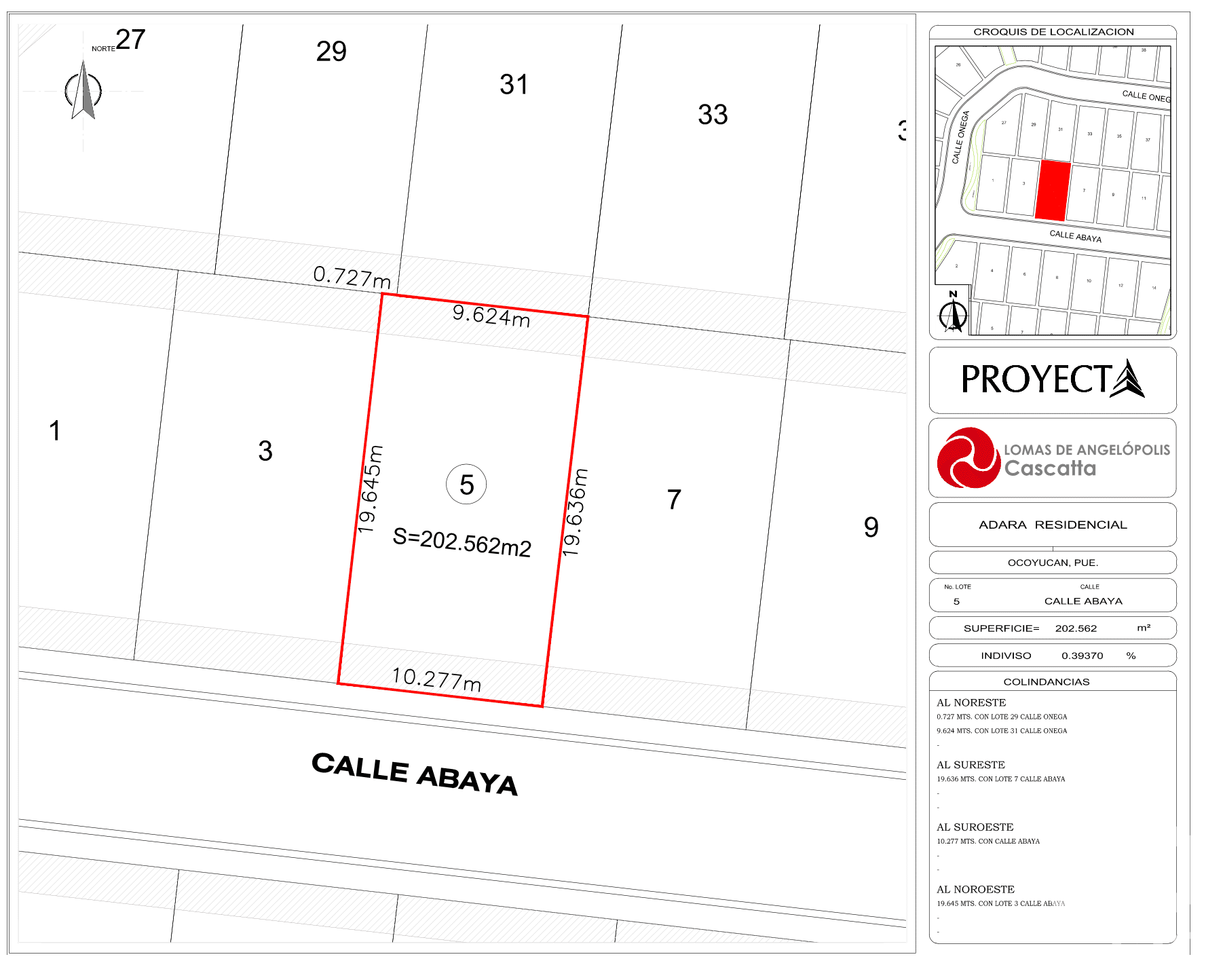 Земля в San Bernardino Tlaxcalancingo, Puebla 12681365