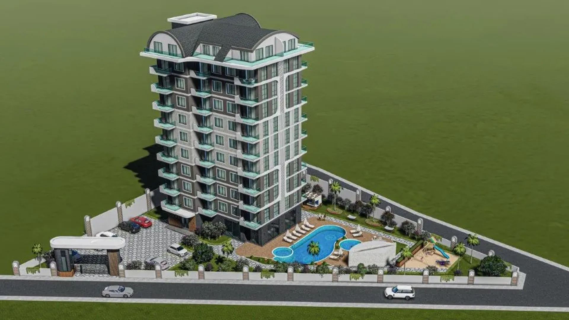 Residencial en Alanya, Antalya 10004241