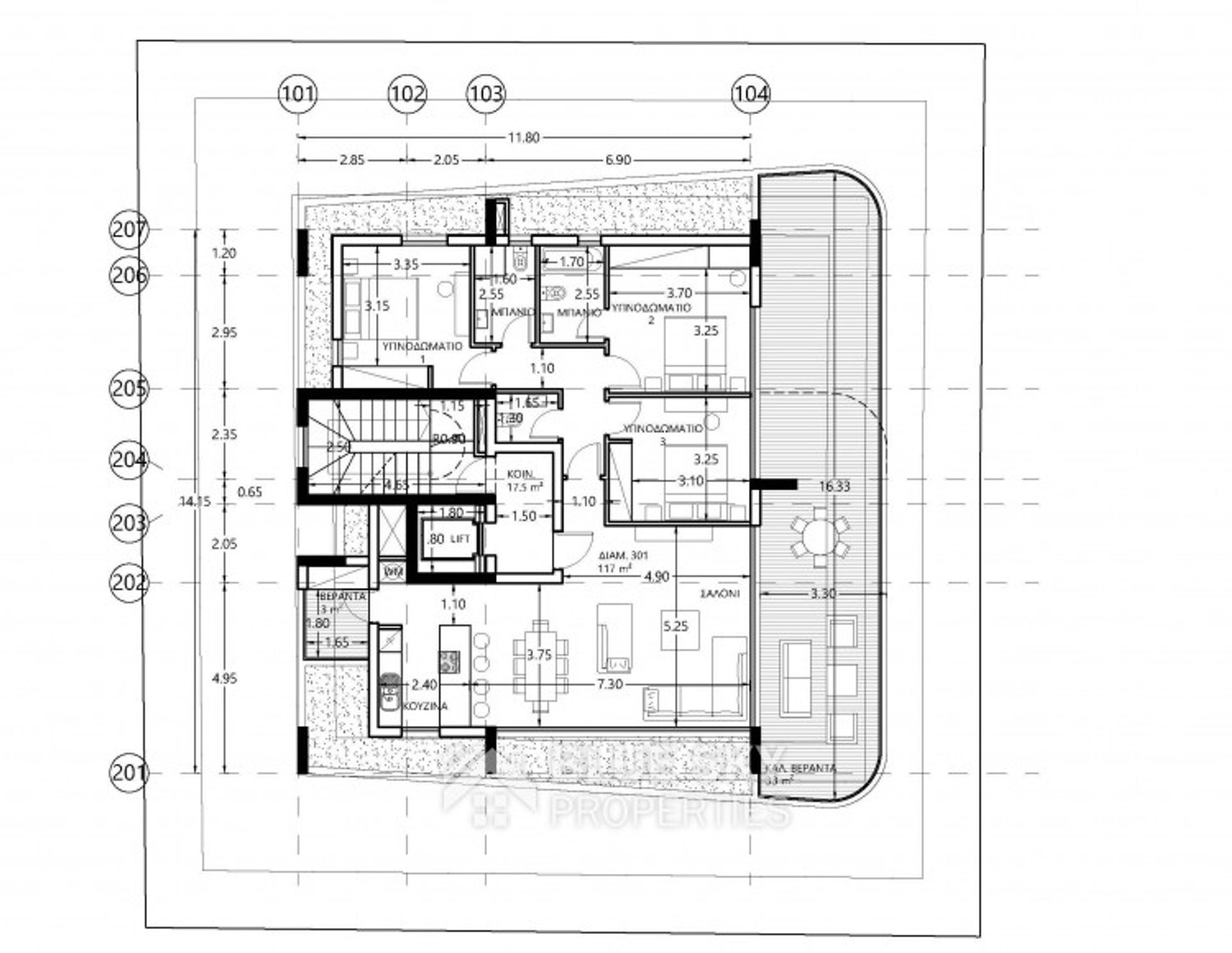 Condominium in Mesa Geitonia, Lemesos 10008807