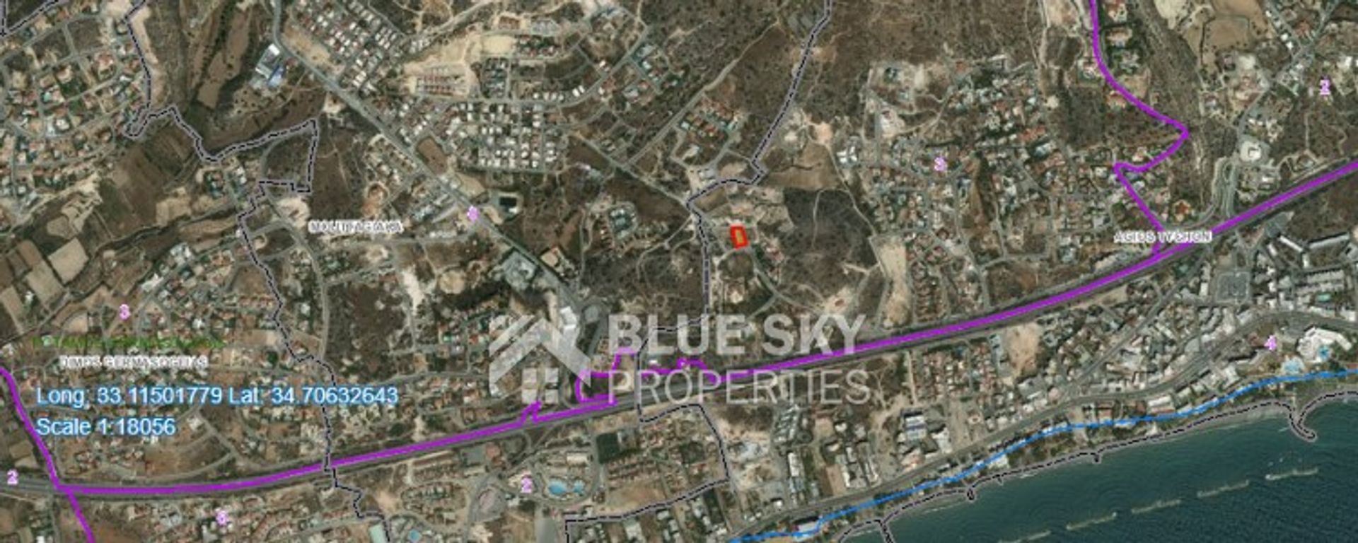 Land in Agios Tychon, Larnaka 10008918